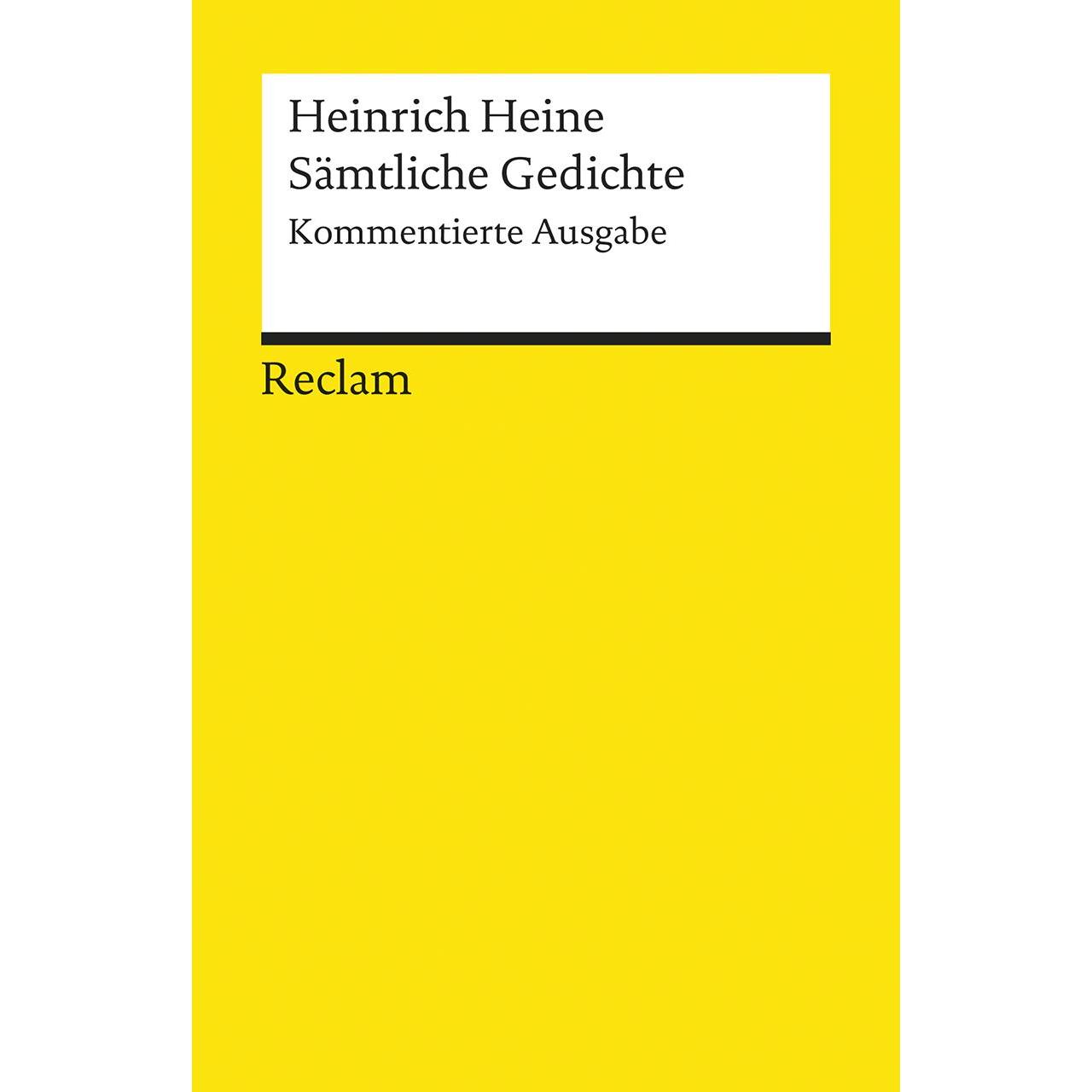 Sämtliche Gedichte, Belletristik von Heinrich Heine