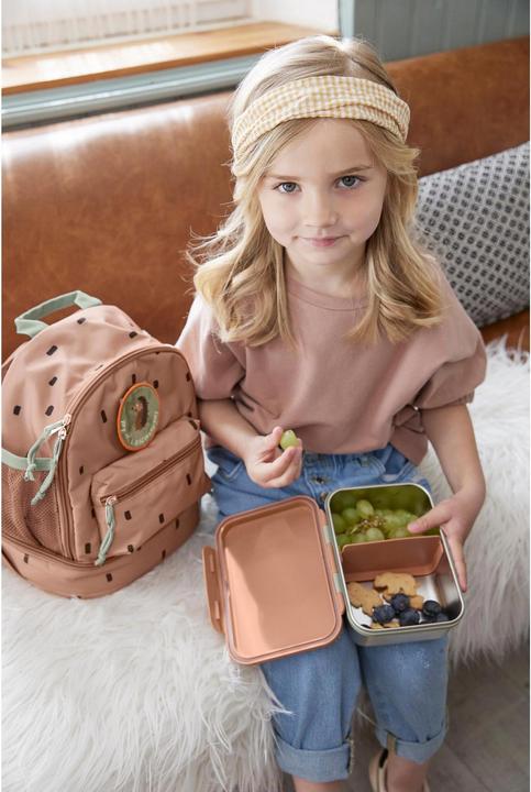 Actual product image Lässig Lunchbox Happy Prints Caramel