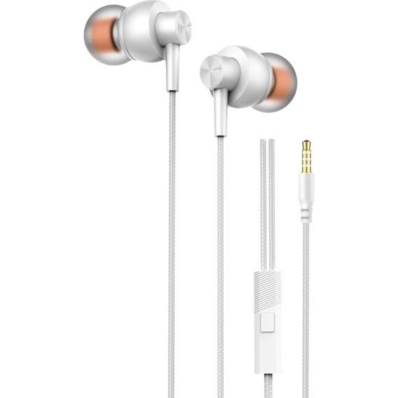 S-Link Fülhallgató - SL-KU180 (3,5 Jack, mikrofon, fehér) (Cablato), Cuffie, Bianco