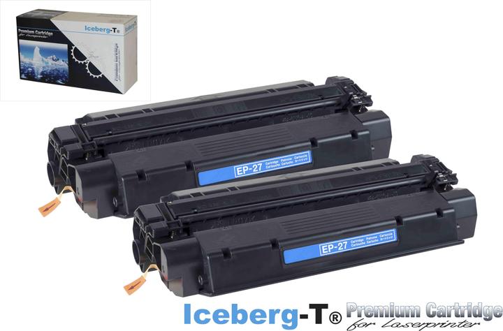 Actual product image Iceberg-T Toner EP-27 DuoPack 2 pieces à 2'500 pages, black (FC)