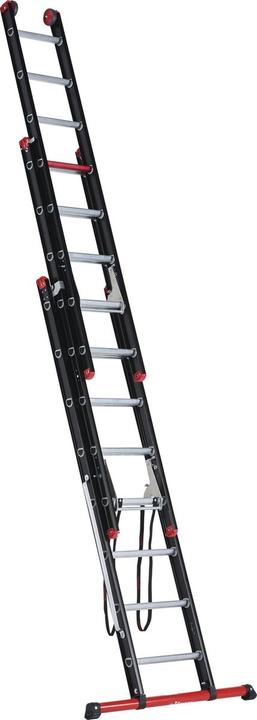 Produktbild kaiserkraft Mehrzweckleiter, Alu beschichtet (Mehrzweckleiter, 530 cm)