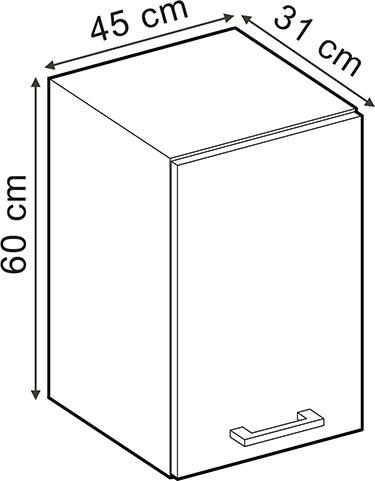 Produktbild Vicco Hängeschrank R-Line (45 x 31 x 60 cm)