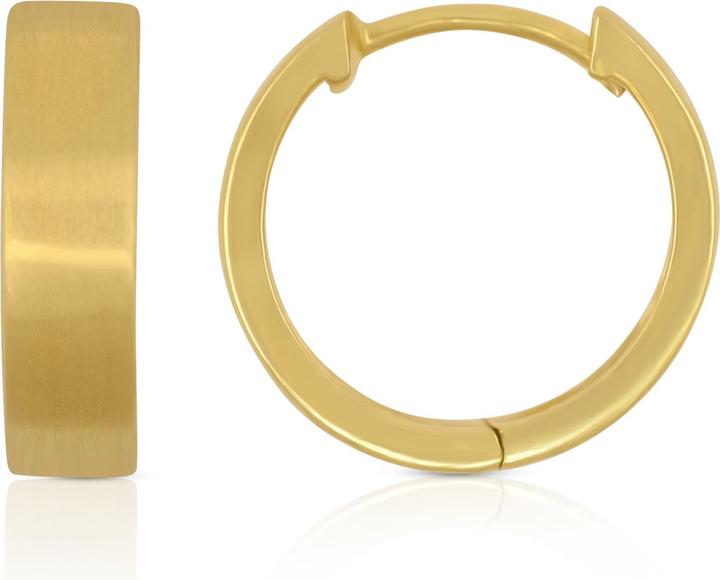 Actual product image Muau Creoles (750/18K yellow gold)