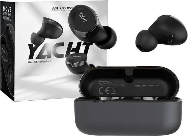 Image du produit HiFuture Écouteurs YACHT Noir (20 h, Sans fil)