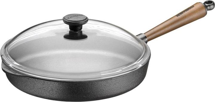Skeppshult Gusseisen Pfanne 28 cm Walnuss (28 cm, Pfannenset + Topfset, Gusseisen)