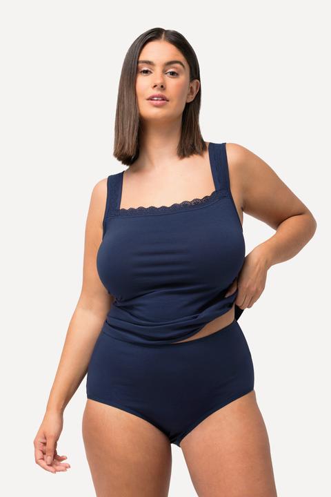 Produktbild Ulla Popken Maxislips, 2er-Pack, extrafeine Supima-Baumwolle (42, 44)