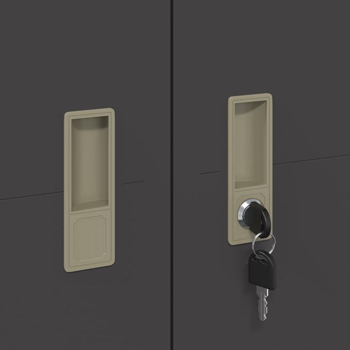 Actual product image vidaXL Aufbewahrungsschrank (40 x 60 x 140 cm)