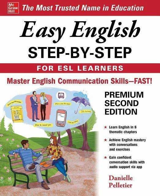 Easy English Step-by-Step for ESL Learners, Second Edition (Englisch, Danielle Pelletier DePinna, 2019)