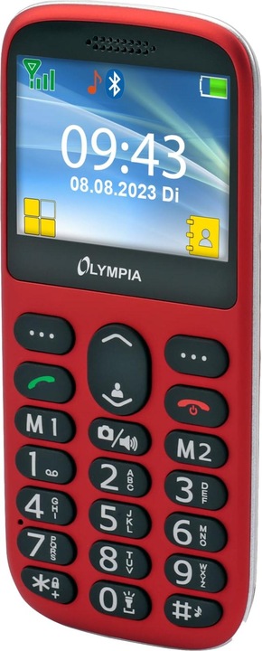Actual product image Olympia Mobile phone SUN ROT (2.30", 0.30 Mpx, 2G)