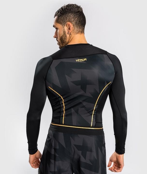 Produktbild Venum Razor Rashguard Long Sleeves - Black/Gold - XL (XL)