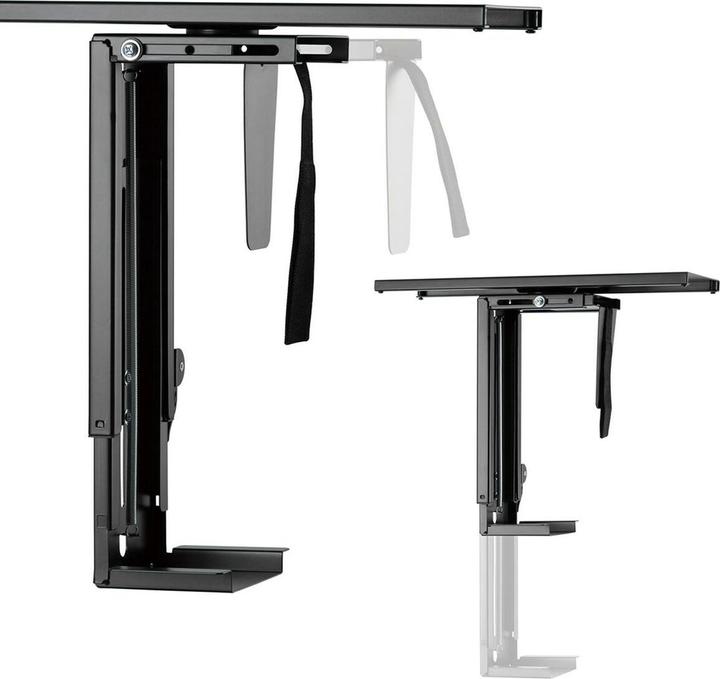 Actual product image Maclean UCHWYT DO KOMPUTERA CZARNY REGULOWANY MAX. 10KG. MC-885