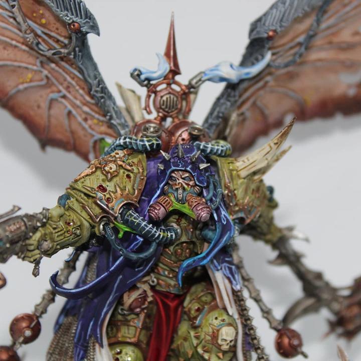 Actual product image Games Workshop Warhammer 40k - Mortarion: Daemon Primarch Of Nurgle (Plastic)