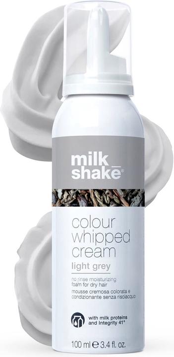 Actual product image Milk_Shake colour whipped cream - light grey (Light grey)