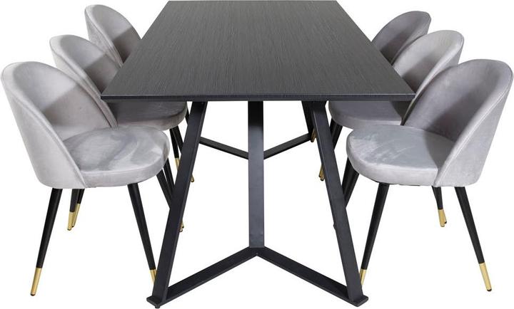 Produktbild Ebuy24 Essgruppe Marina 23 (7-teilig) (MDF, Stahl)