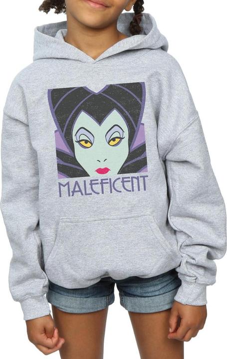 Produktbild Disney Maleficent Cropped Head Kapuzenpullover Mädchen (116)