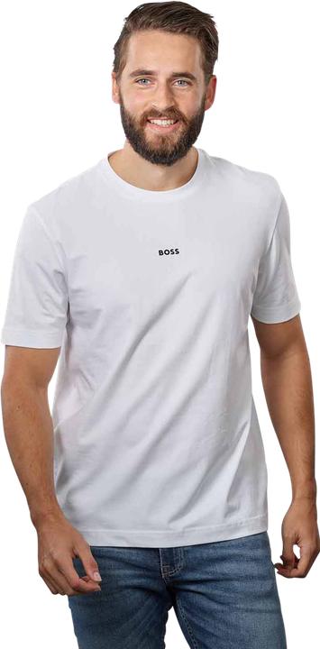 Actual product image Hugo Boss Boss Orange Short Sleeve TChup T-Shirt Relaxed Fit White (S)