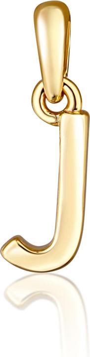 JVD Minimalist gold-plated letter "J" pendant SVLP0948XH2GO0J