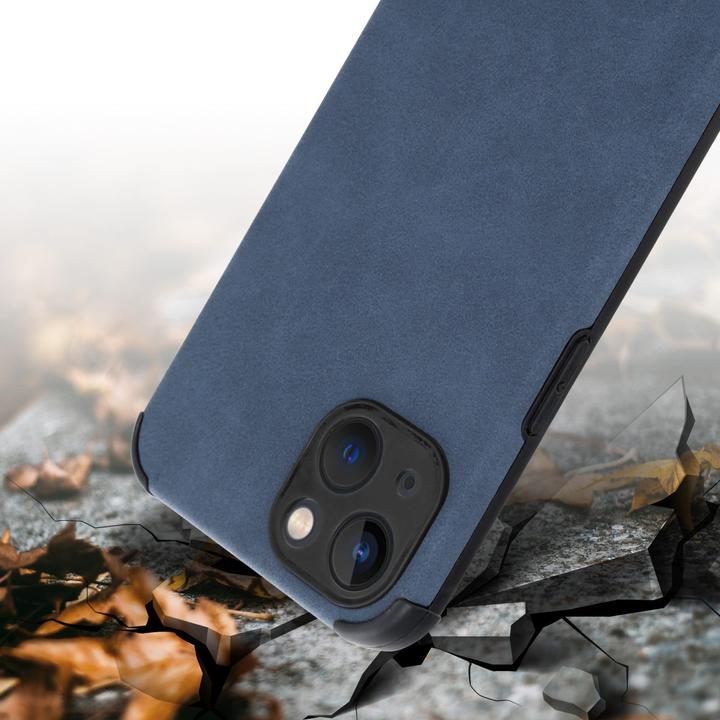 Actual product image Cadorabo Case for Apple iPhone 13 in TPU Matt Leather LM161 Style (Apple iPhone 13)