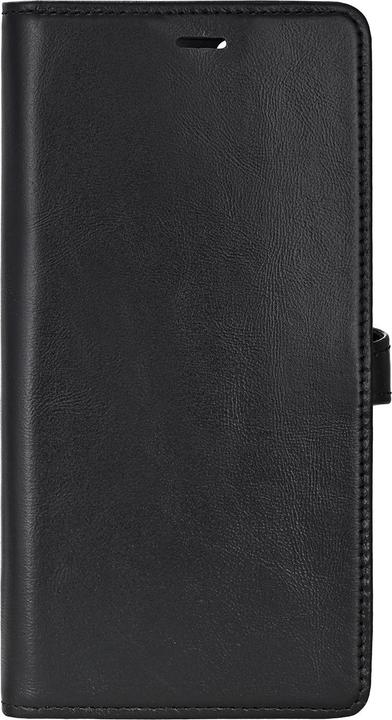 Buffalo 2in1 Geldbörse Leder 3 Karten Samsung S25 Ultra 5G Schwarz