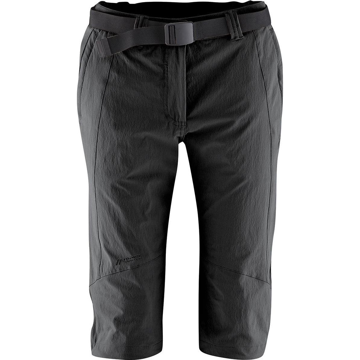 Maier Sports, Damen, Outdoorhose, Kluane 's black (38), Schwarz, 38