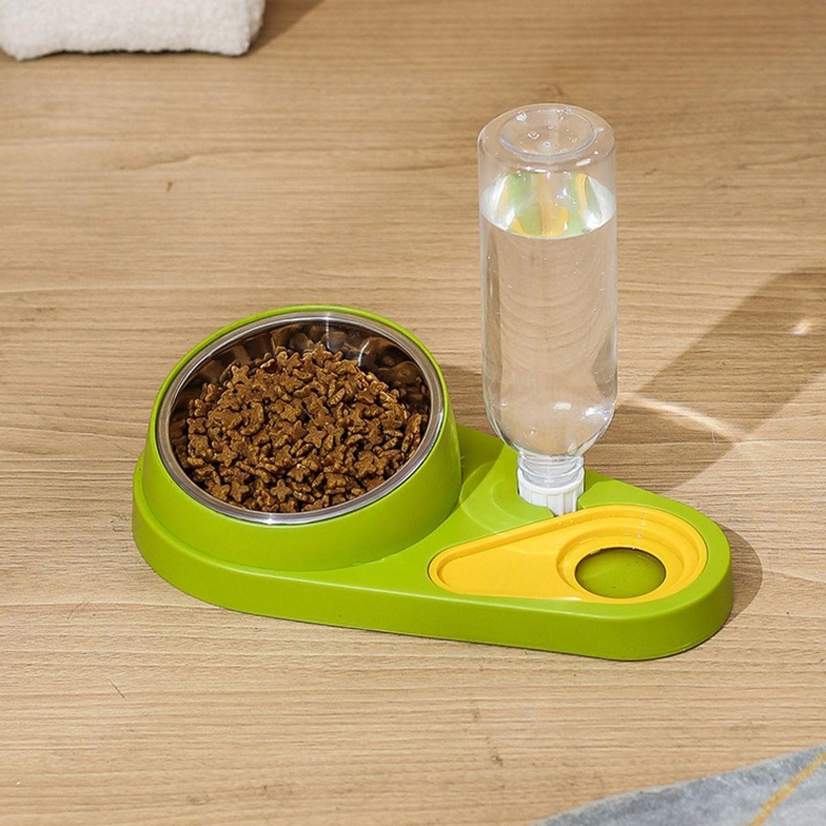 Thumbnail - König Design Napfset für Katzen Hunde Hundenapf Katzennapf Futterbar Napfständer Futternapf, Futternapf