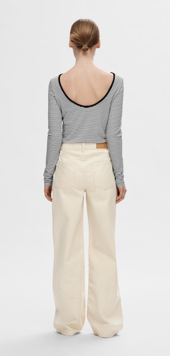 Produktbild Selected Femme Gestreiftes rückenfreies Oberteil (L)