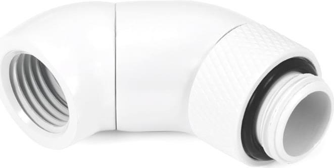 Produktbild Alphacool ANF Eiszapfen Winkeladapter Doppel-45?? drehbar G1/4 AG auf G1/4 IG - White