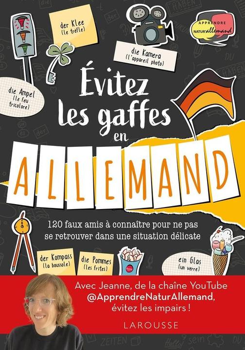 Actual product image Evitez les gaffes en allemand avec Apprendre Natur'Allemand (French, Collectif, 2024)