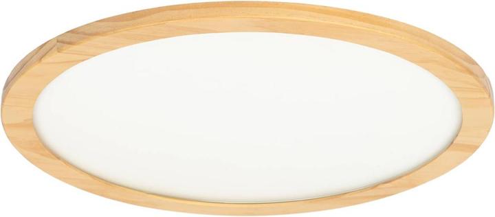 Produktbild Lucande Joren LED-Deckenleuchte rund Holz Ø 48 cm (2170 lm)