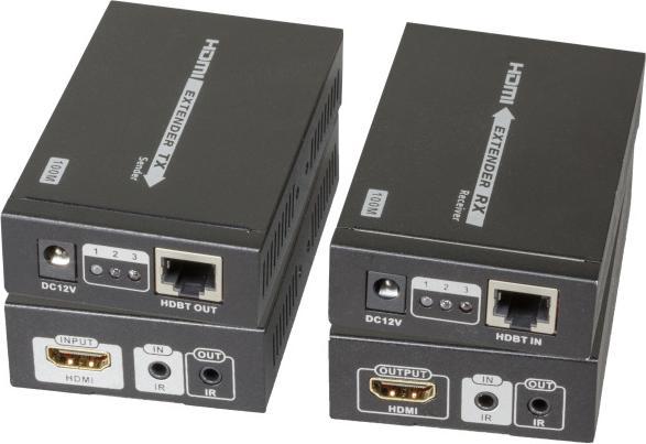 Produktbild EFB Elektronik HDBaseT Extender mit PoH bis zu, HDMI über (RJ45, 9.85 cm)