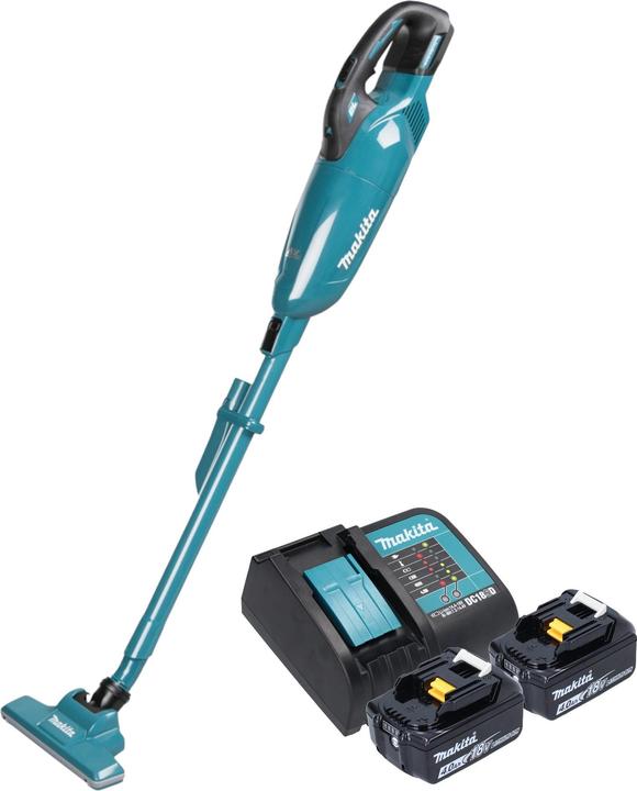 Makita DCL 283 FSM Akku Staubsauger 18 V 0,73 l Brushless + 2x Akku 4,0 Ah + Ladegerät
