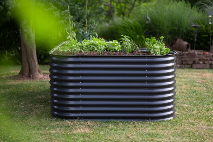 Actual product image Westmann Metal Grow Faster L-shaped Raised Bed