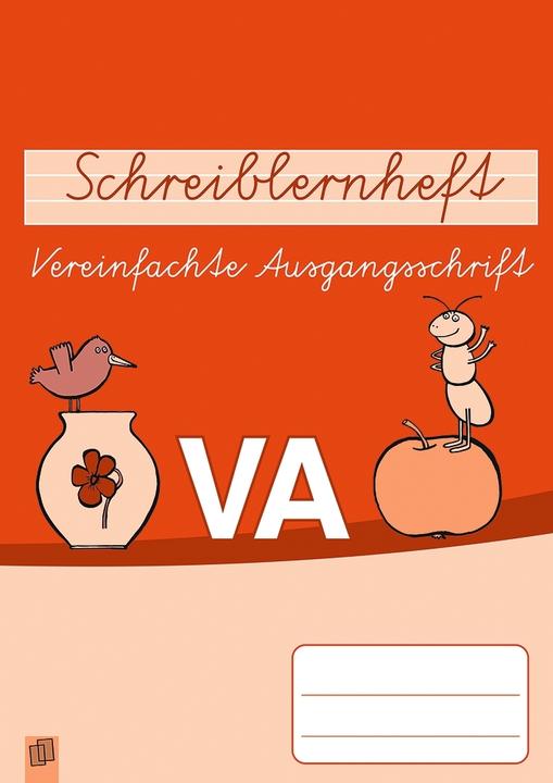 Actual product image Writing exercise book VA (Hardcover)