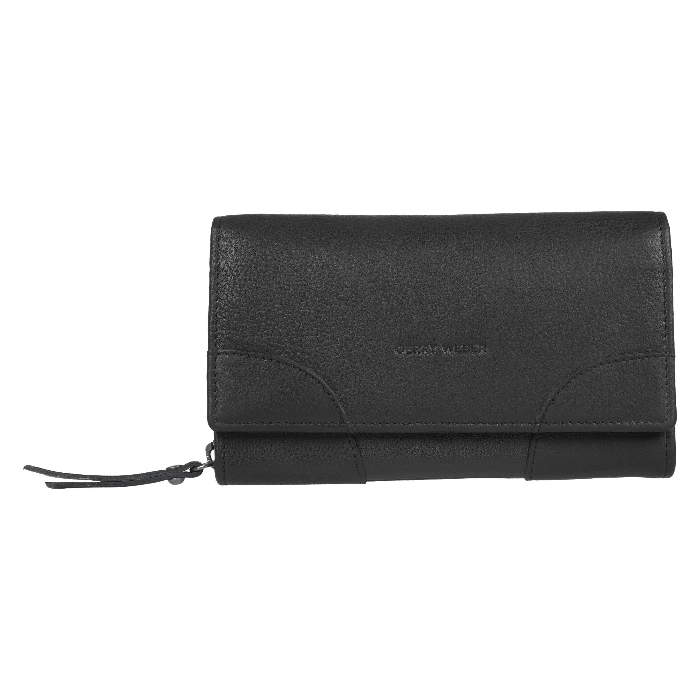 Gerry Weber, Damen, Portemonnaie, Tarragona Purse Lh10f, Schwarz