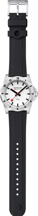 Immagine prodotto Mondaine MSN.4211B.RB Numeri (Fatto in Svizzera, Orologio da polso analogico, 42 mm)