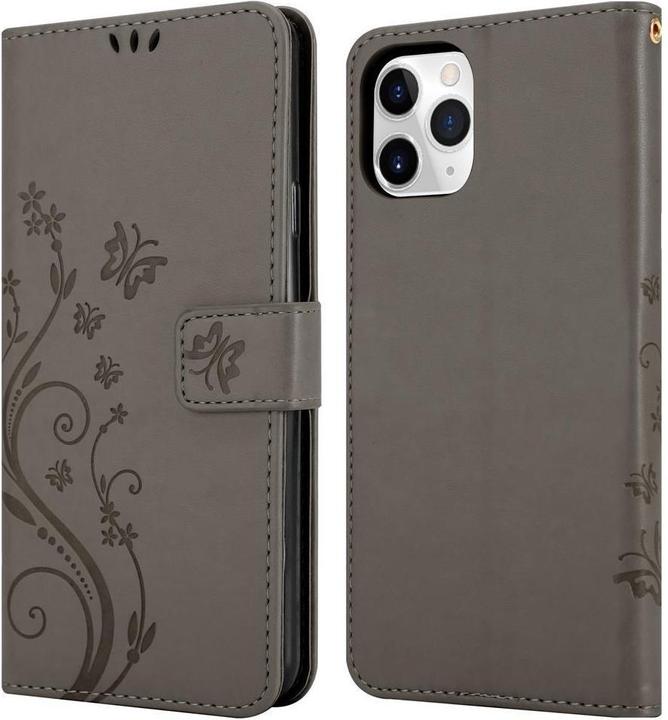 Actual product image Cadorabo Flower Book Cover (Apple iPhone 11 Pro Max)