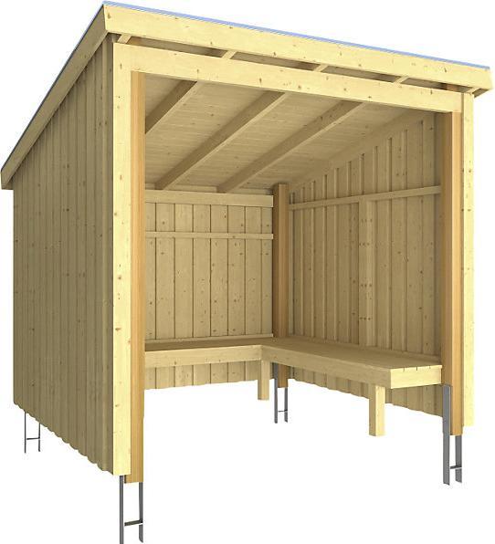 kaiserkraft Cabane à barbecue Nordic