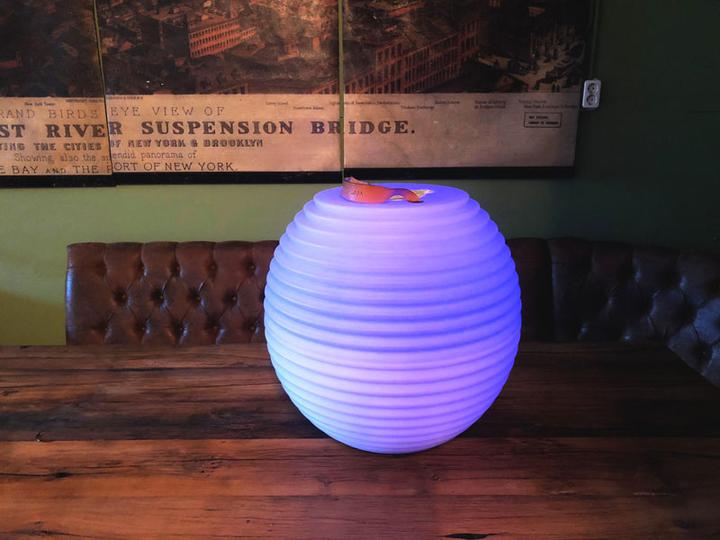 Image du produit Nikki.Amsterdam The.Bowl | Lampe haut-parleur Bluetooth® et Winecooler (Fonctionnement sur batterie)