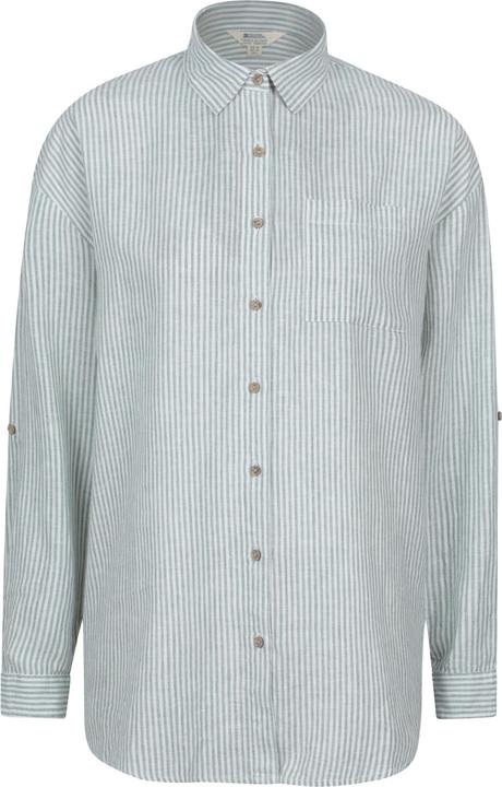 Actual product image Mountain Warehouse Womens/Ladies Santiago Stripe Oversized Shirt (32)