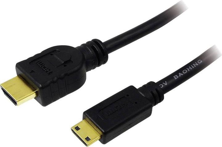 Produktbild LogiLink HDMI (Typ A) — mini HDMI (Typ C) (1 m, HDMI)