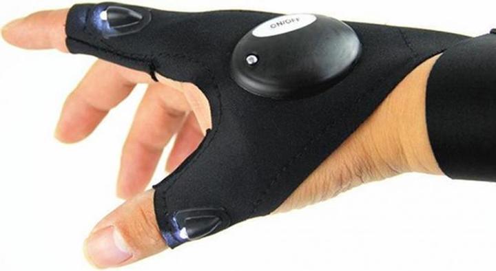 Actual product image JTI Glove with torch (right hand)