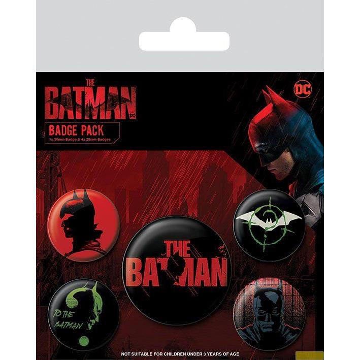 Pyramid Batman pack 5 badges The Batman