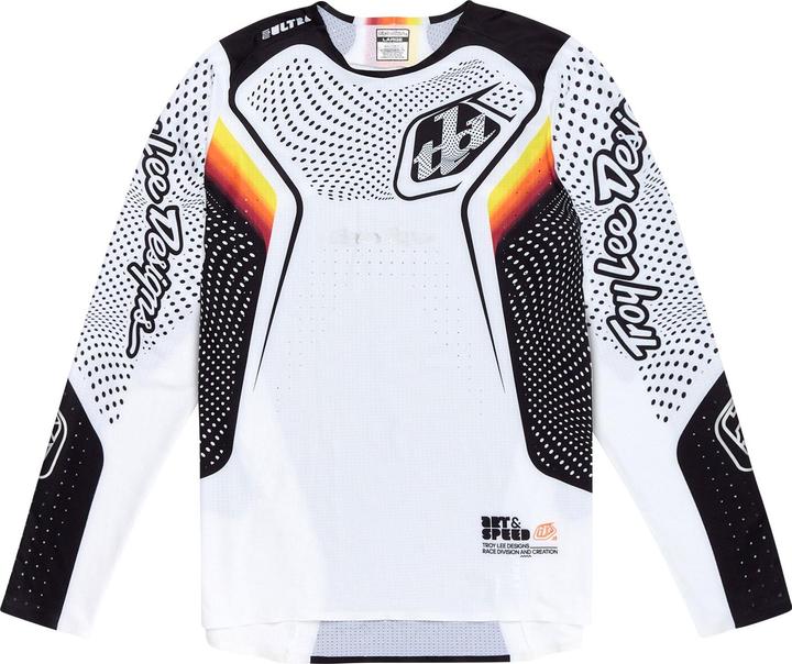 Actual product image Troy Lee Designs SE Ultra Jersey, Optic, white, M (M)