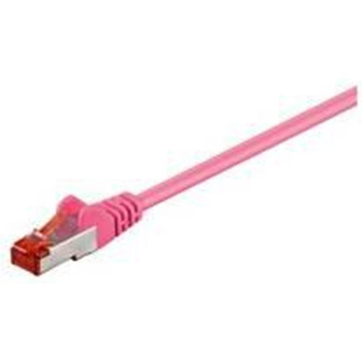 MicroConnect B-FTP6015PI 1.5m Cat6 F/UTP (FTP) Pink Netzwerkkabel (F/UTP, CAT6, 1.50 m), Netzwerkkabel
