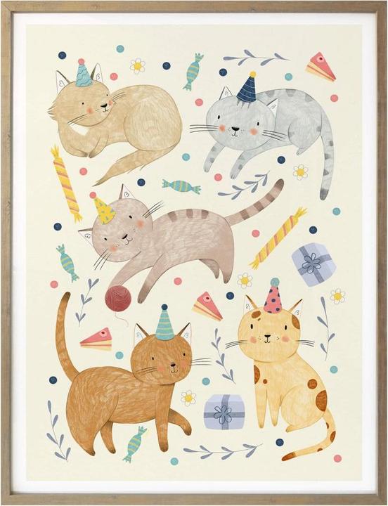 Produktbild Trenddeko Katzengeburtstag (120 x 150 cm)