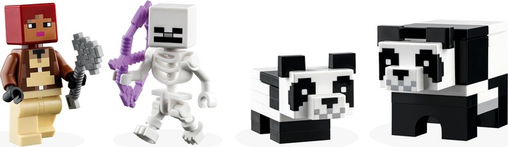 Image du produit LEGO La maison des pandas (21245, LEGO Minecraft)