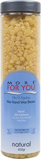 Produktbild More For You Samenmaske Wachs 450gr (Naturel) (1 x, 450 g)