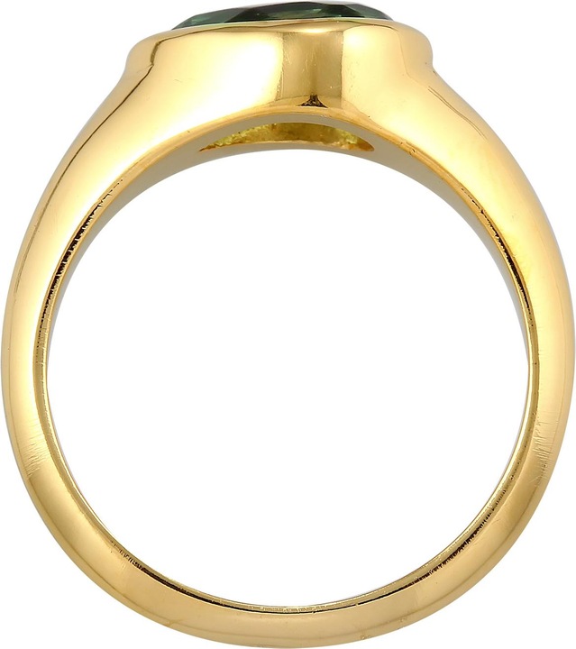 Produktbild Elli PREMIUM Ring Siegelring Quartz 925 Silber (52, 925 Silber)