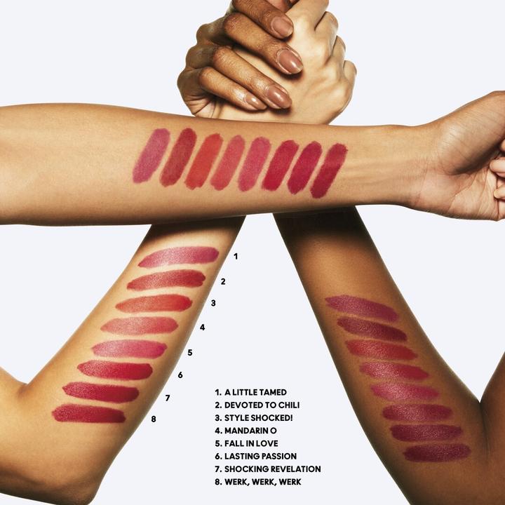 Produktbild MAC Cosmetics Powder Kiss Lipstick (Shocking Revelation)