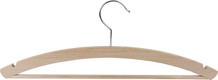 Produktbild Bürstenmann Kleiderbügel FSC Steg+Ker. (3x)